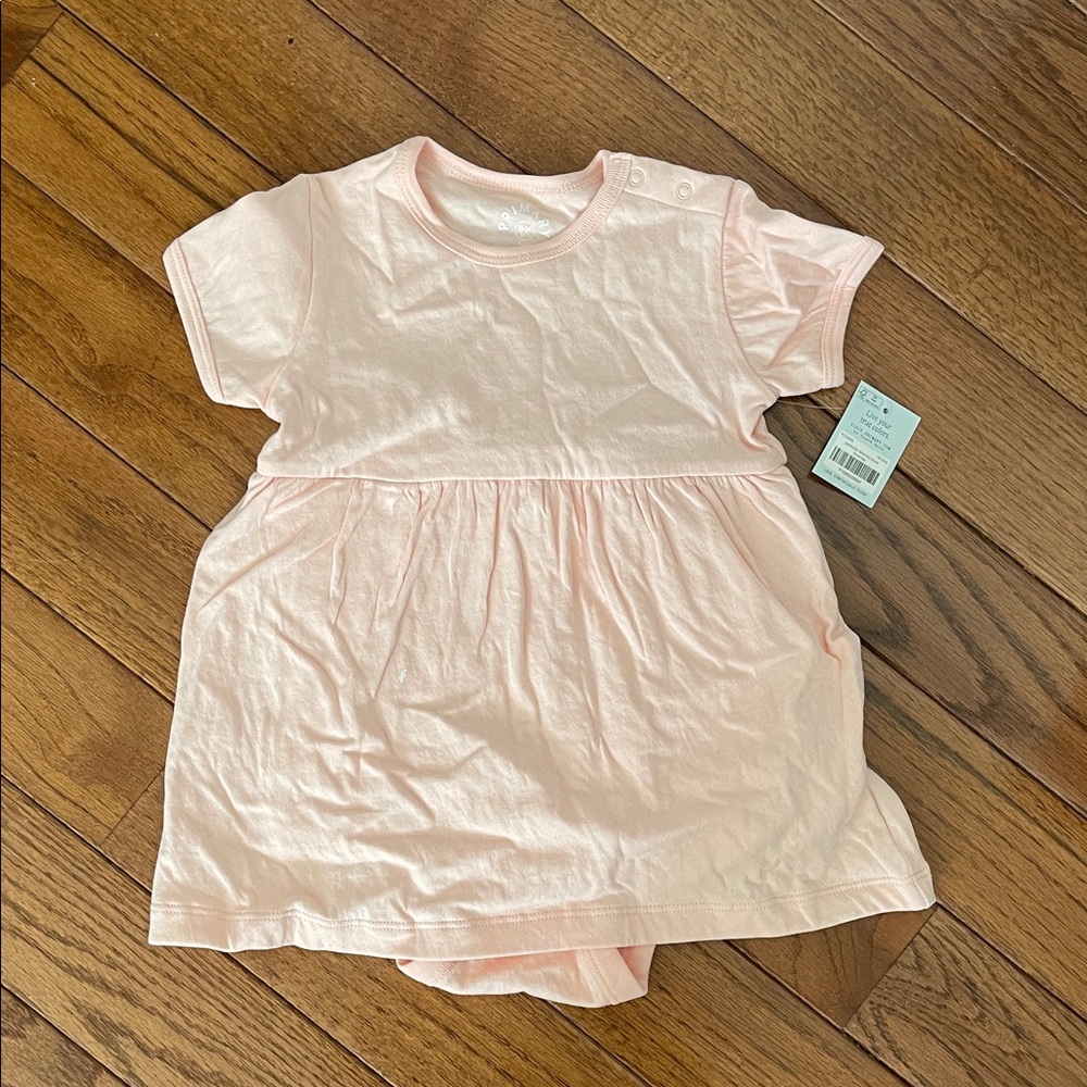 Primary Baby dress onesie